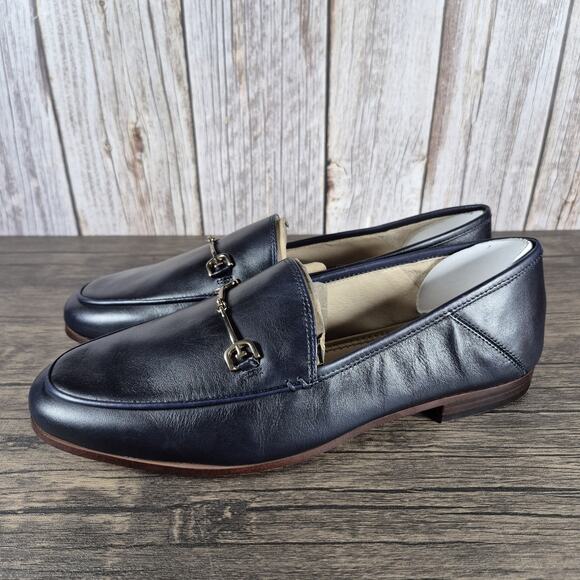 Sam Edelman Shoes - Sam Edelman Loraine Loafers Women's Wide Sz 8 W Navy (VGC)
